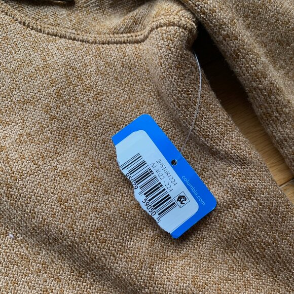 Columbia Women’s Brown Sherpa-Lined Full Zip Hoodie Jacket | Size L | NWT - Picture 5 of 9